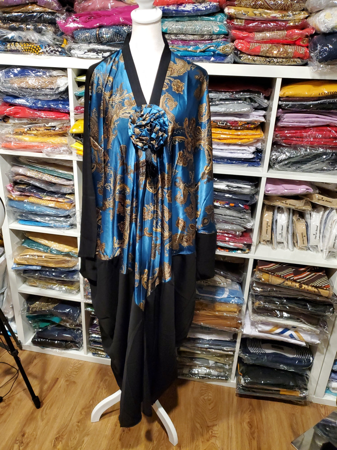 Dubai silk abaya